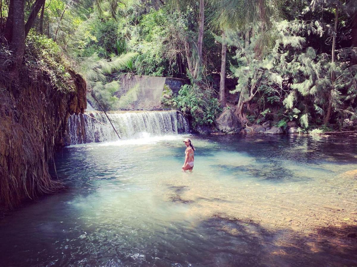 Découverte des bassins des Anciens Thermes, Cilaos, Ile de La Réunion