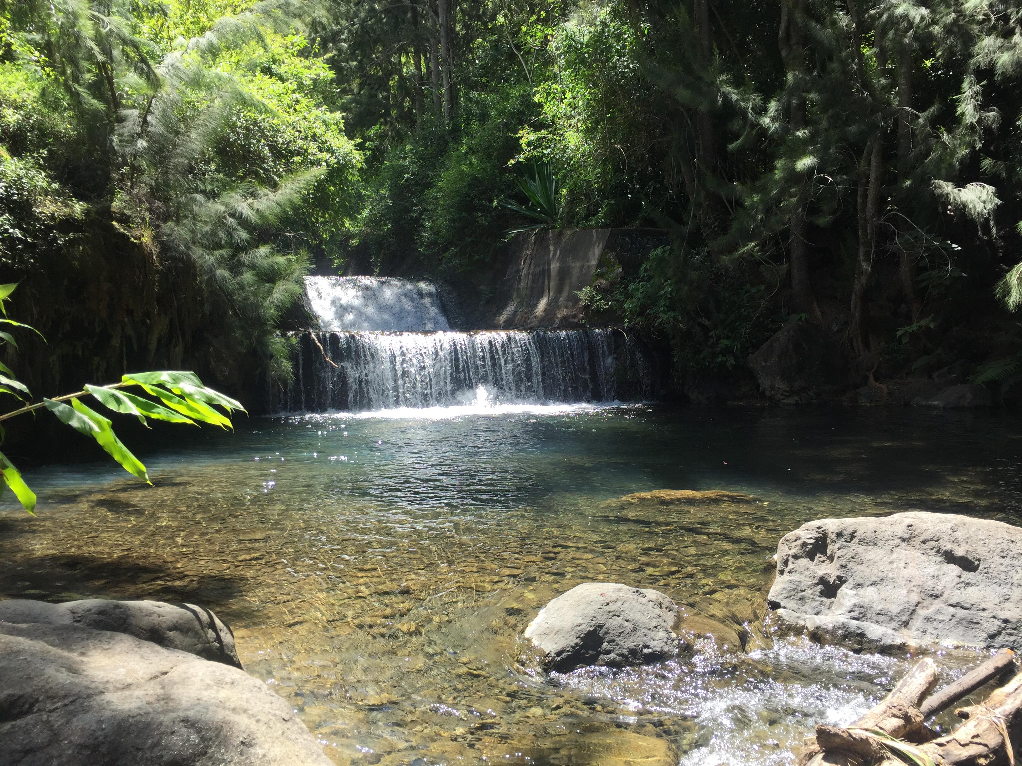 Découverte des bassins des Anciens Thermes, Cilaos, Ile de La Réunion