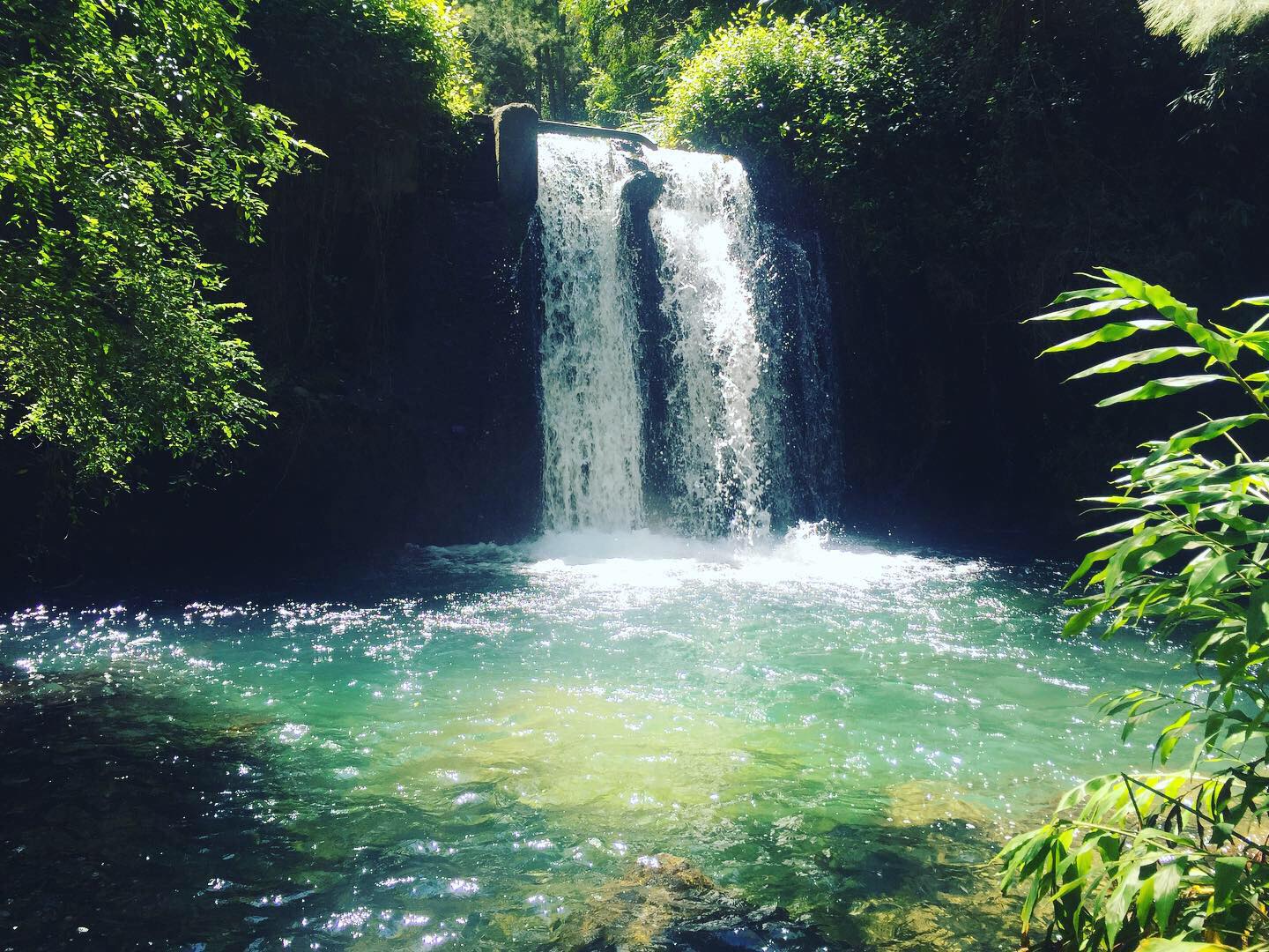Découverte des bassins des Anciens Thermes, Cilaos, Ile de La Réunion