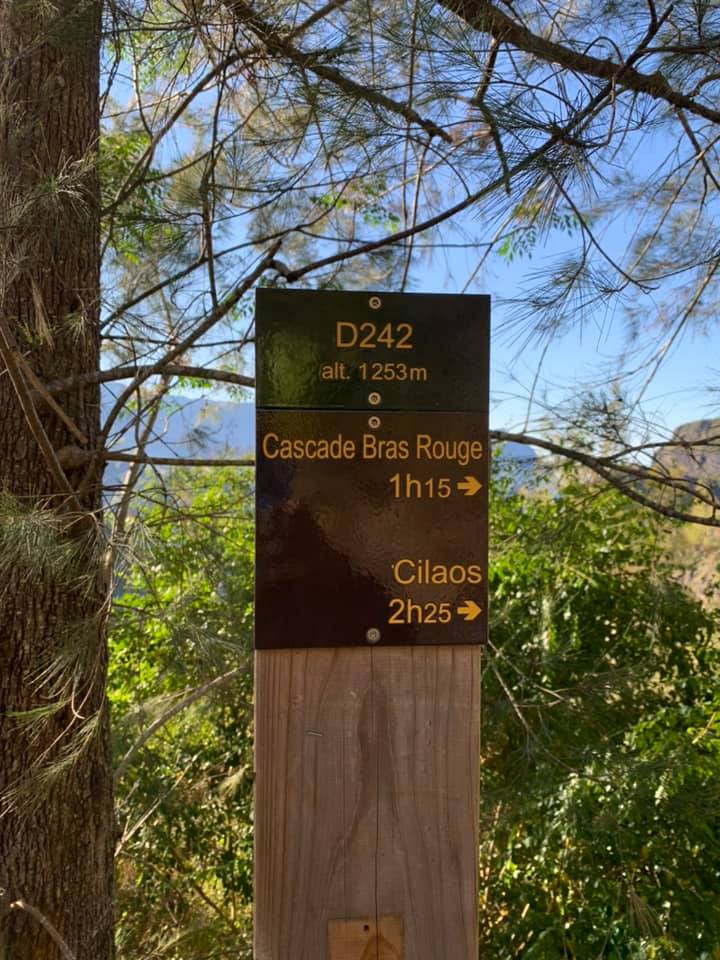 Cascade Bras-Rouge - Itinéraire